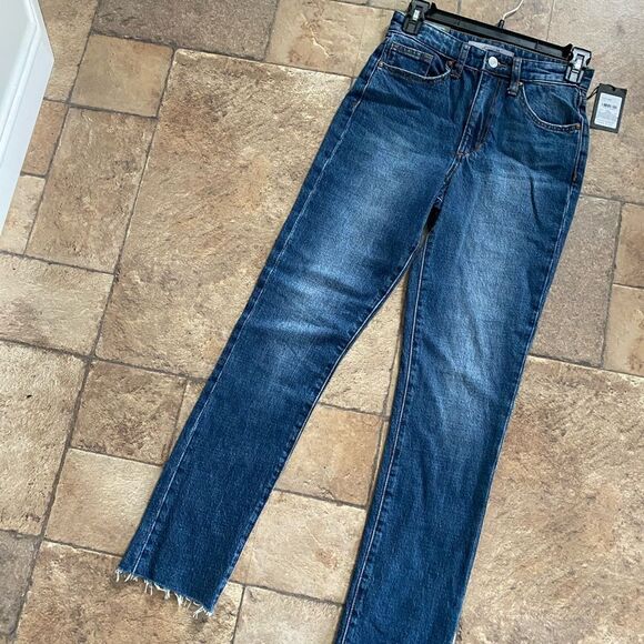 Joe’s Jean High Rise Straight Ankle Sz 23 NWT - Picture 2 of 9
